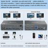 4K USB C KVM-переключатель 2 монитора 2 компьютера, 4K@60Hz Двойной монитор USB 3.0 USB Type C KVM-переключатель EU PLUG