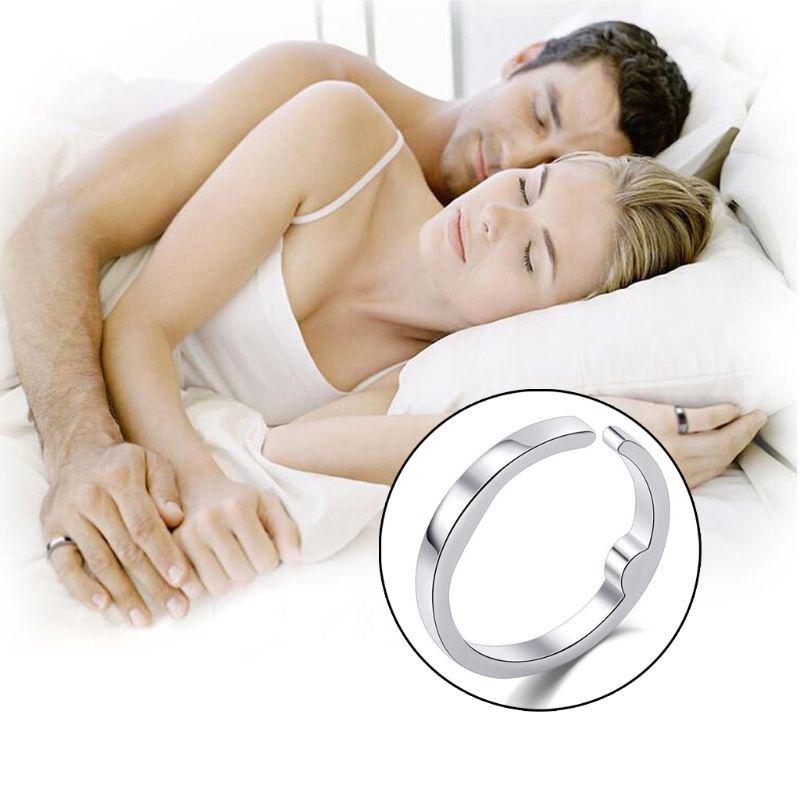 Anti Snore Ring Acupressure Apnea Sleeping Aid Stop Snoring Against Insomnia