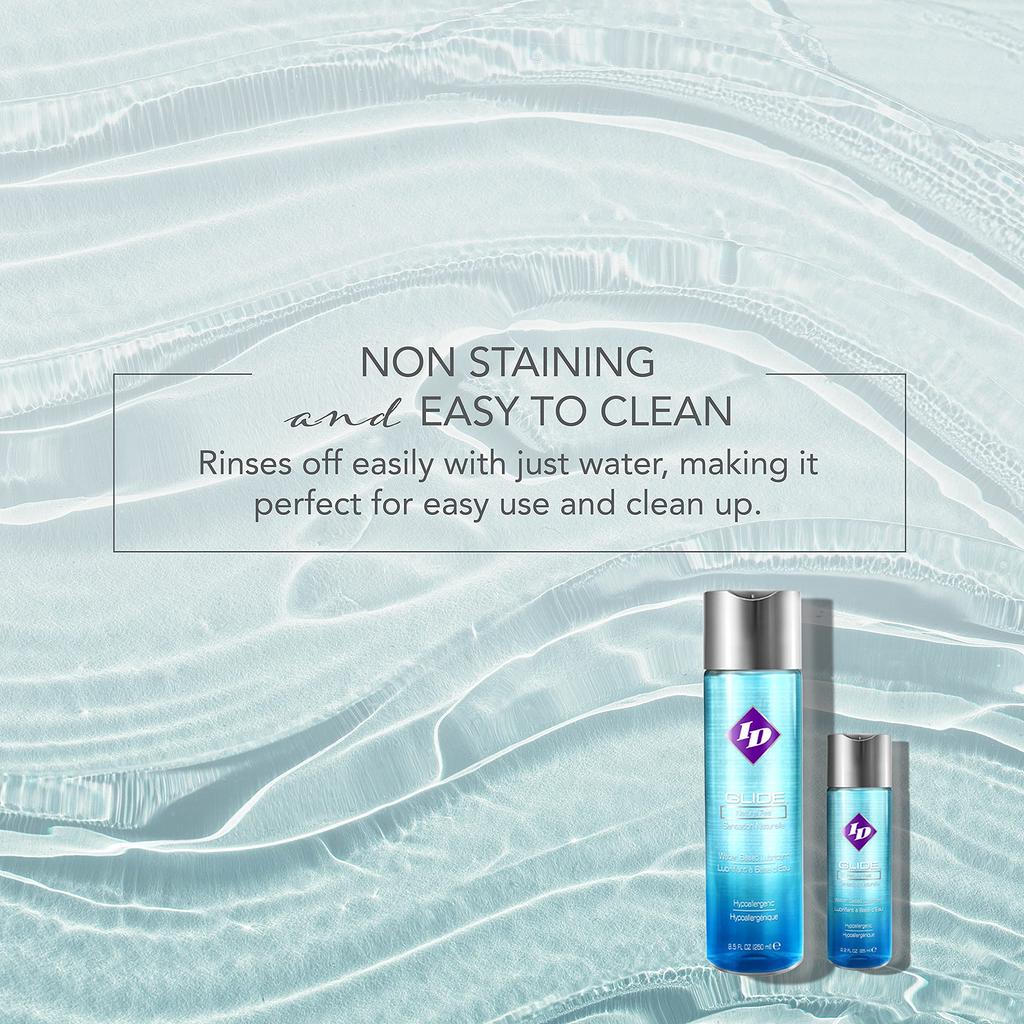 ID Glide ID Glide 65ml Lubricating Jelly Lotion for Vaginal Painful Sexual No Hard To No Washing Easy To Wipe High Lubrication Water-soluble Sex,