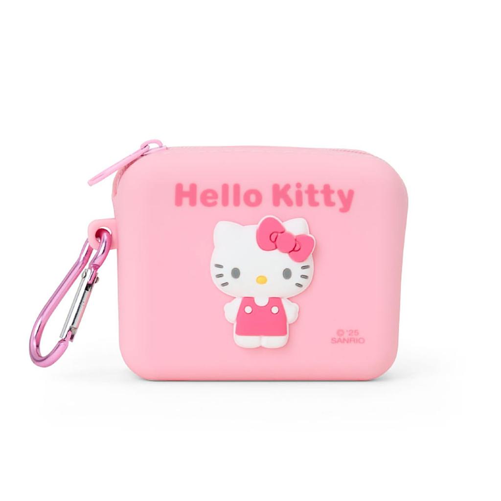 Sanrio Silicone Mini Pouch Hello Kitty Accessory Case Cosmetic Pouch Coin Purse 357588