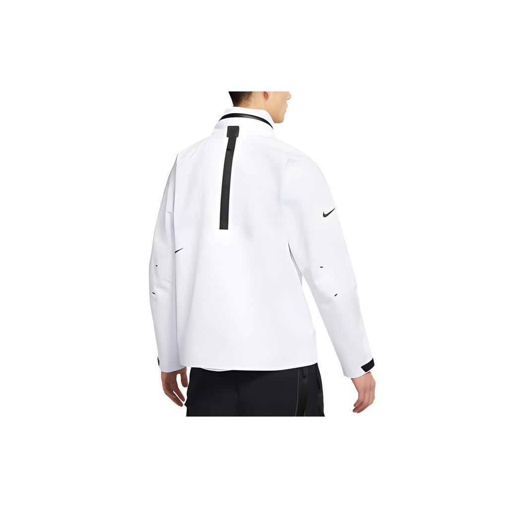 Nike Спортивная одежда Tech Pack Color-Block Складная куртка с капюшоном Мужская верхняя одежда Белый CZ9310-100