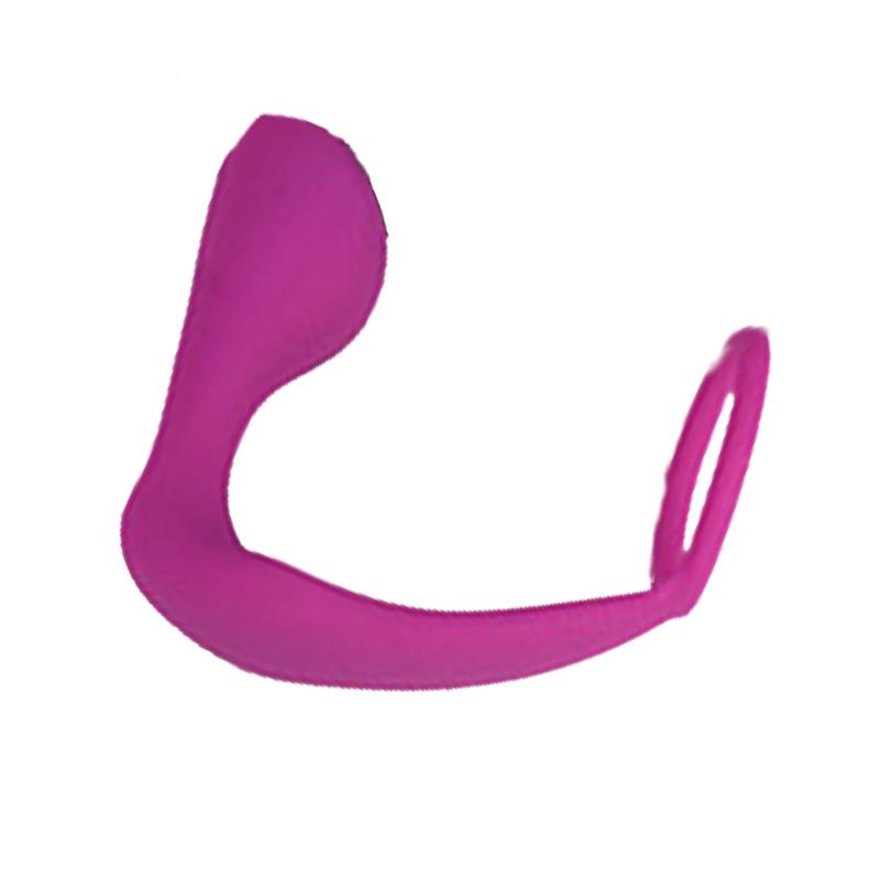 Мужская силиконовая анальная игрушка – анальная пробка, кольцо для члена и массажер простаты, задний самостимулятор, товар для взрослых