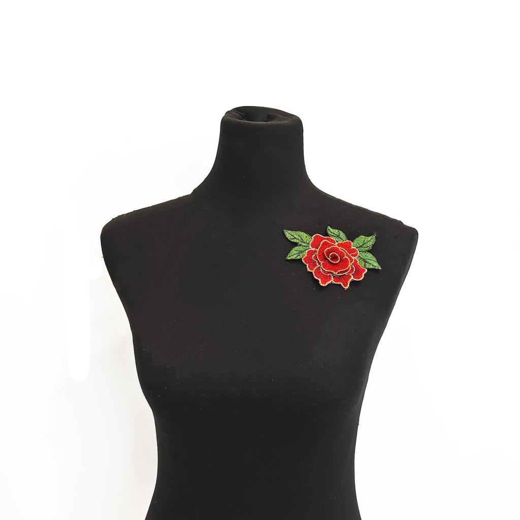 Red Green I Embroidery Hollow Embroidery Sewing Lace Collar Flower Diy Decorative Clothing Decal Accessories