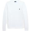Polo Logo Embroidered Crew Neck Long Sleeve T-Shirt Women T-Shirts White 211898699-001