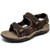 Summer Large Size Genuine Leather Men Sandals Men Beach Sandals Outdoor Sandals for Men