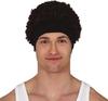 Afro Wig Brown Headband Disco Curls Party