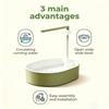 Bird Bath Circulation Pump For Parrots And Canaries With Automatic Rain Shower System