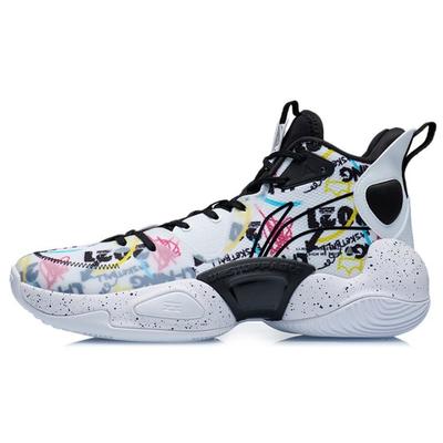 Текстиль Li Ning, Синтетическая кожа, Амортизация из ТПУ Устойчивость к скольжению Устойчивость к истиранию Покрытие Поддержка Средняя высота ABPR067-4