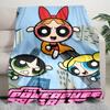 1PC The Powerpuff Girls printed blanket, all season lightweight home office outdoor nap multifunctional blanket A13