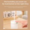 200ML Air Humidifier Ultrasonic Essential Oil Diffuser Low Noise Mini Portable Aromatherapy Sprayer Color LED Lamp Mist Maker for for Home Office Car