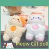 Meow Jinnew Cute Meow Cat Keychain Plush Charms With Pressing Will Make A Sound