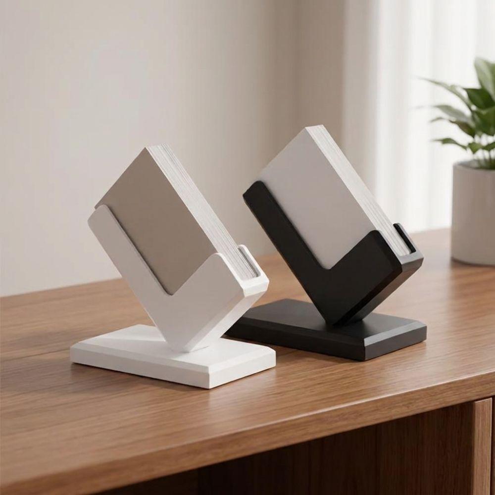 3D Printing Card Display Stand Industrial Style Name Card Organizer Business Card Holder Daily Use