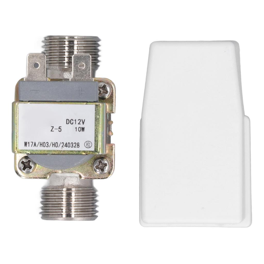 Электромагнитный клапан DC12V, резьба G1/2 дюйма, высокотемпературный клапан для слива воды для диспенсера