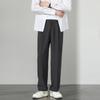 Мужские повседневные брюки свободного покроя 5XL, офисная официальная одежда, пиджаки, брюки для мужчин, уличная модная одежда, прямые брюки