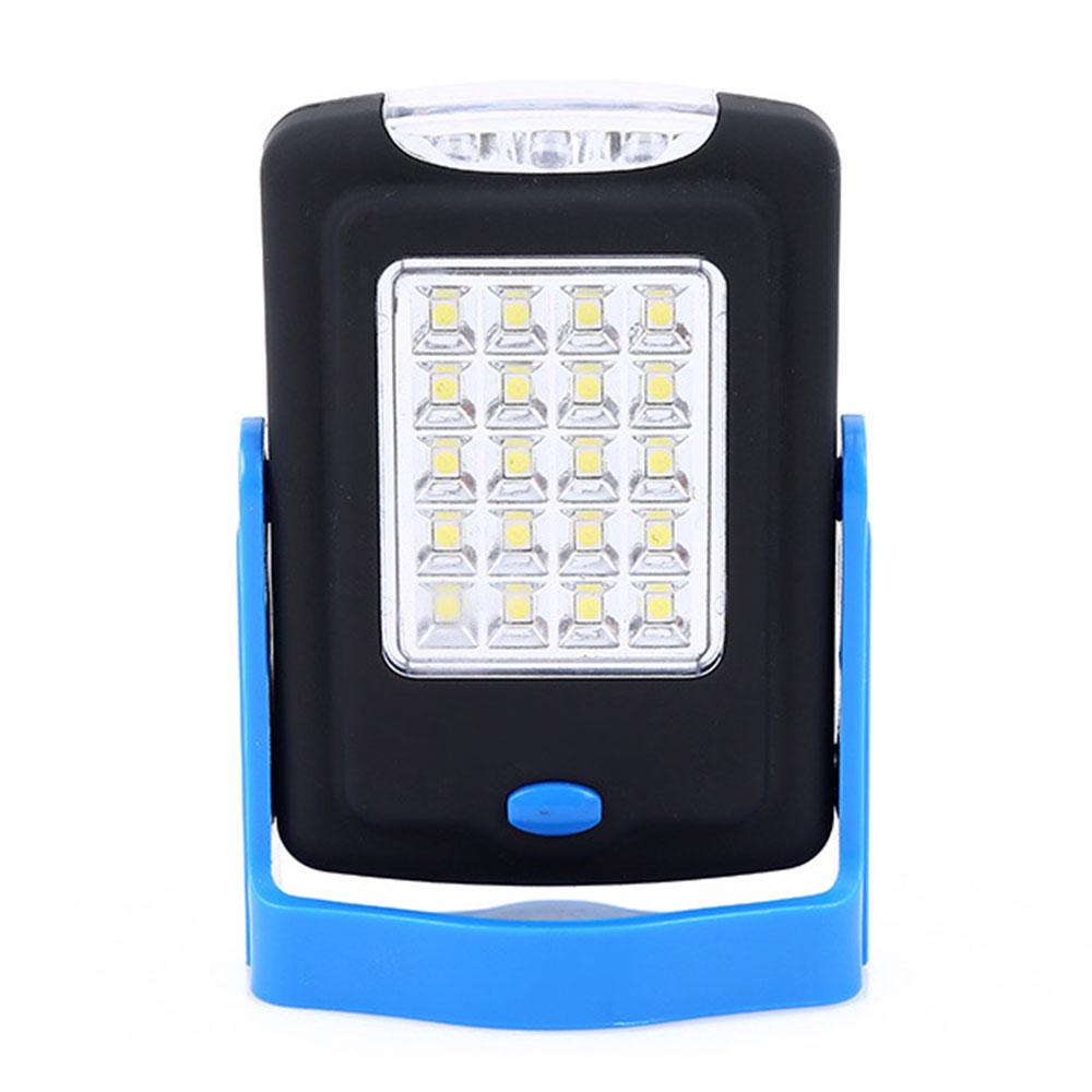 LED Flashlight Work Light 360 Degree Stand Outdoor Lantern Tent Lamp with Magnetic Hook