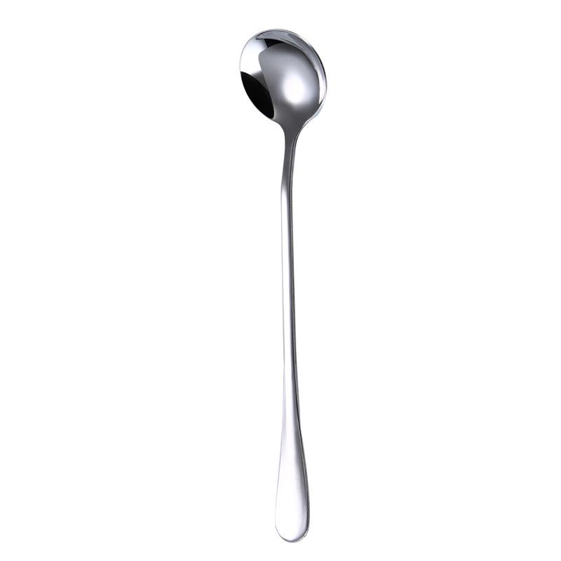 Набор ложек из нержавеющей стали с длинной ручкой для смешивания и приправ