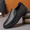 New Loafers Men's Versatile Lazy One-pedal Board Shoes Four-season Breathable Driving Shoes Men's Casual Leather Shoes Men's Shoes