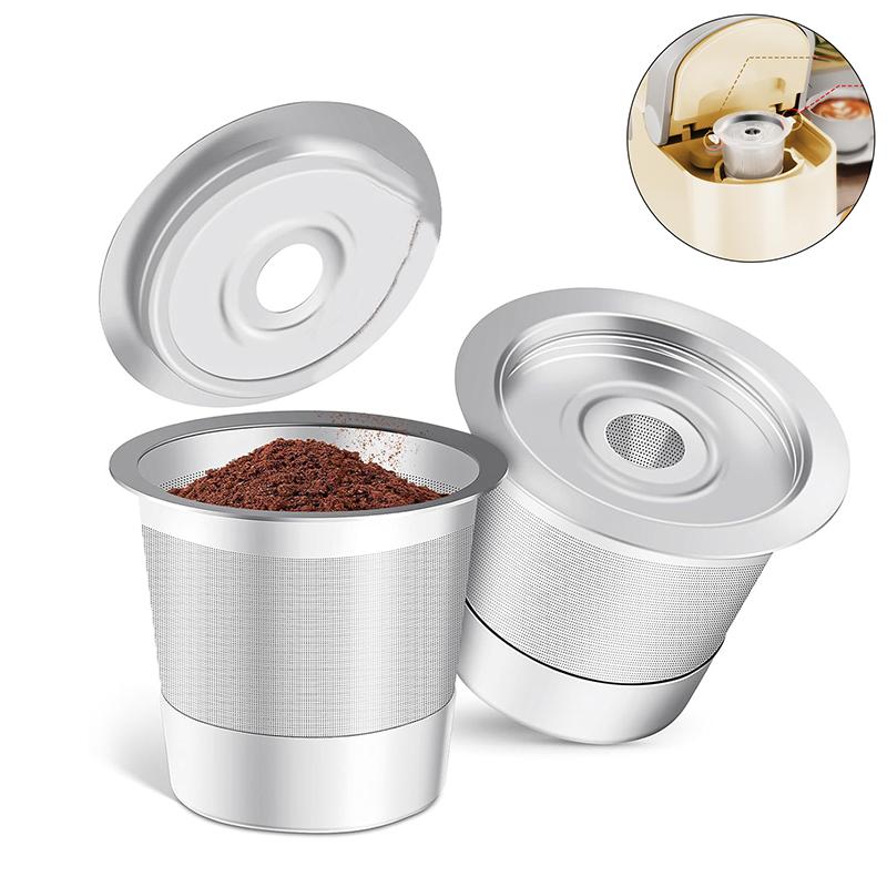 Многоразовые кофейные капсулы K-Cup для Keurig 1.0: Многоразовые K-чашки из нержавеющей стали, многоразовые кофейные фильтры для кофемашины Keurig