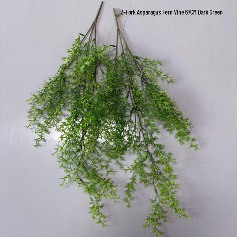Artificial Green Fern Plant Vines for Indoor/Outdoor Wall Decoration