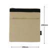 L Commune Insulated Pouch, Placido Milk Tea, LNC-1203