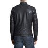 SKINOUTFIT Men's Genuine Lambskin Black Leather Jacket Stylish Motorcycle Bomber Biker Outerwear MJ 101