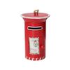 New Iron Christmas Mailbox Mini Metal Iron Pendant Portable Christmas Tree Decoration
