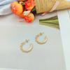 Корейские серьги Dongdaemun 2022 года высокого класса на лето — элегантный и изысканный дизайн для женщин