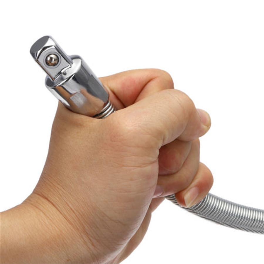 Набор инструментов из 3 шт. гибких удлинителей для торцевых головок и трещоточной рукоятки 1/4'' 3/8'' 1/2''