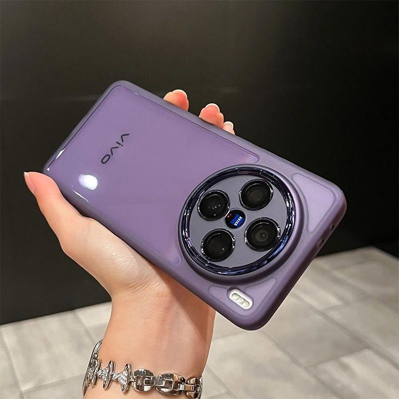 Чехол для Vivo X300 Pro X200 Ultra X200Pro Mini X100 S X100Pro 5G из ТПУ Мягкий Силикон Прозрачный Чехол Защита Камеры