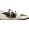 Кроссовки Travis Scott x Air Jordan 1 Retro Low OG SP PS Reverse Olive / Medium Olive Kids Green Black Sail DO5442-200