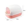 Большой вместительный кошачий туалет с защитой от брызг, туалет для домашних животных, песочница для домашних животных, товары для животных