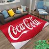 """Красная ковровая дорожка с логотипом Coca-Cola и текстурой капель воды"" Подходит для использования в качестве противоскользящего покрытия для диванов в гостиной и спальне"""