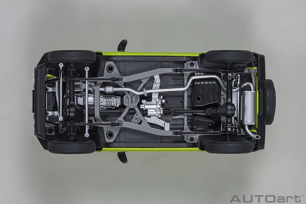 AUTOart Suzuki Jimny Крыша Готовый продукт 78501 1/18 (JB64) Желтый/черный