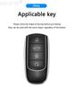 Leather Car Smart Remote Key Case Cover Protection Shell Bag For Chery Jaecoo J6 J7 J8 Phev 2023 2024 2025 Keychain Accessories WW26