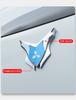 Car Badge Shield Sticker for Mitsubishi Compatible with All Models Pajero Outlander Lancer Eclipse Cross Logo Style Decal Access