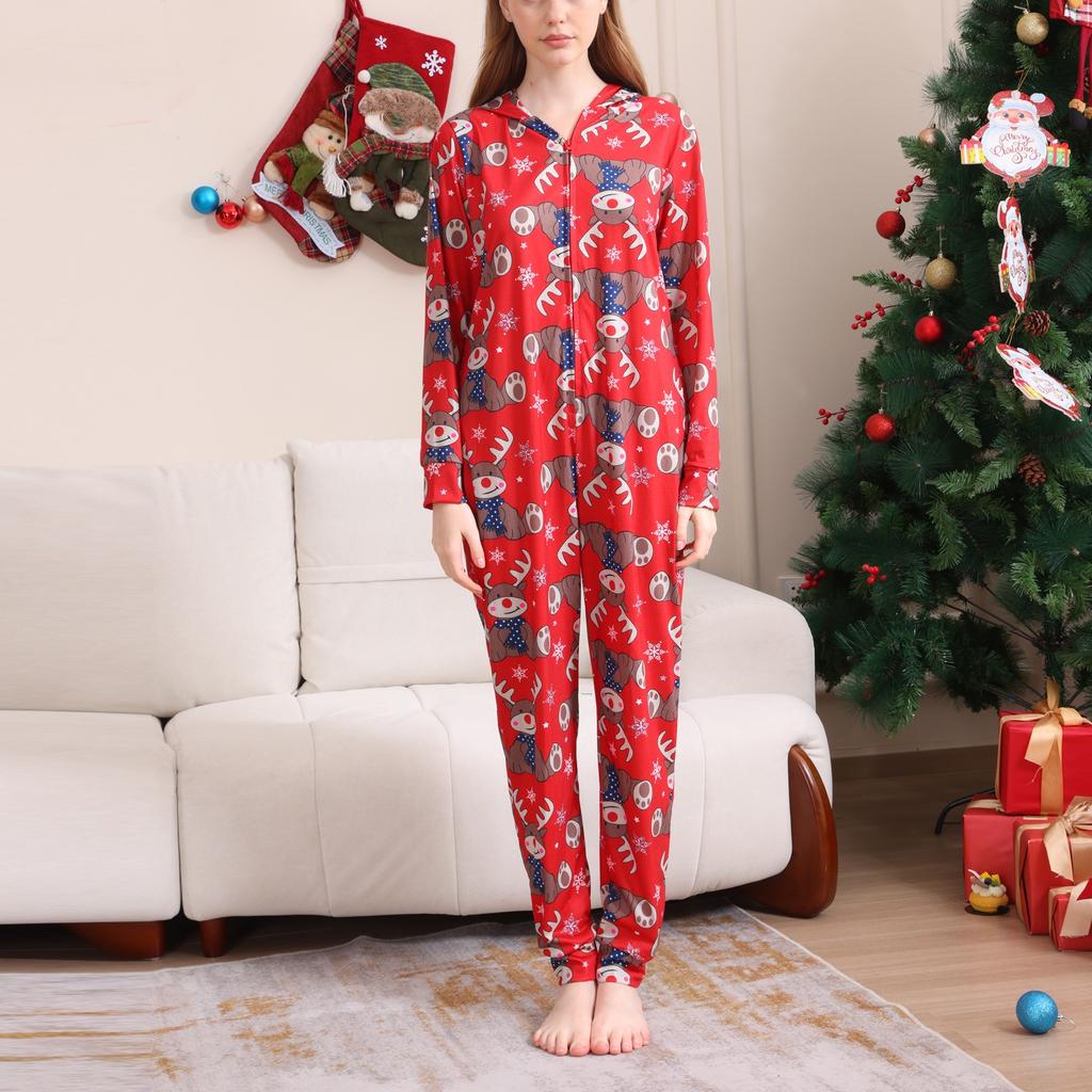 Christmas Parent-Child Family Set Homewear Pajamas All-in-One Pajamas