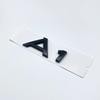 2026 Hot 3D ABS Chrome Glossy Black Letters Numbers Emblem for Audi A3 A4 A5 A6 A7 A8 Q2 Q3 Q5 Q7 Car Trunk Lid Nameplate Badge Sticker