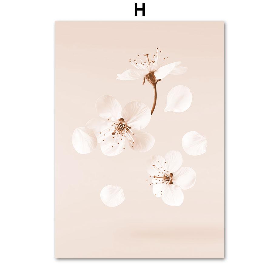 Бежевый тростник орхидея велосипед пейзаж плакаты и принты холст картины настенные художественные картины для гостиной домашний декор эстетика