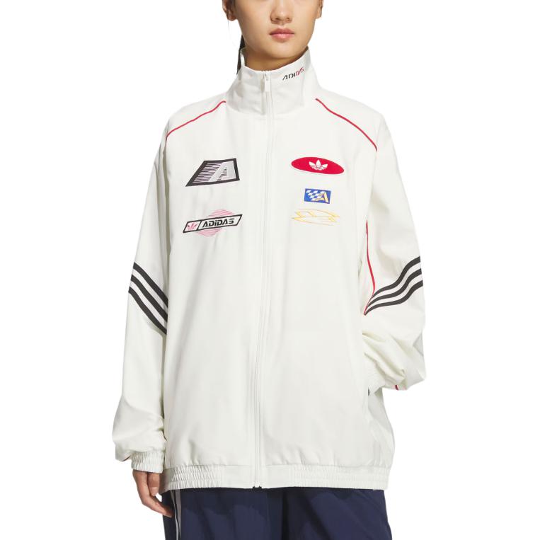 adidas Оригинальная женская куртка-мотоциклетка SS25 KG6677