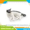 Американская короткошерстная кошка ПВХ Фигурка животного Статическая модель Для детской игровой комнаты Декор