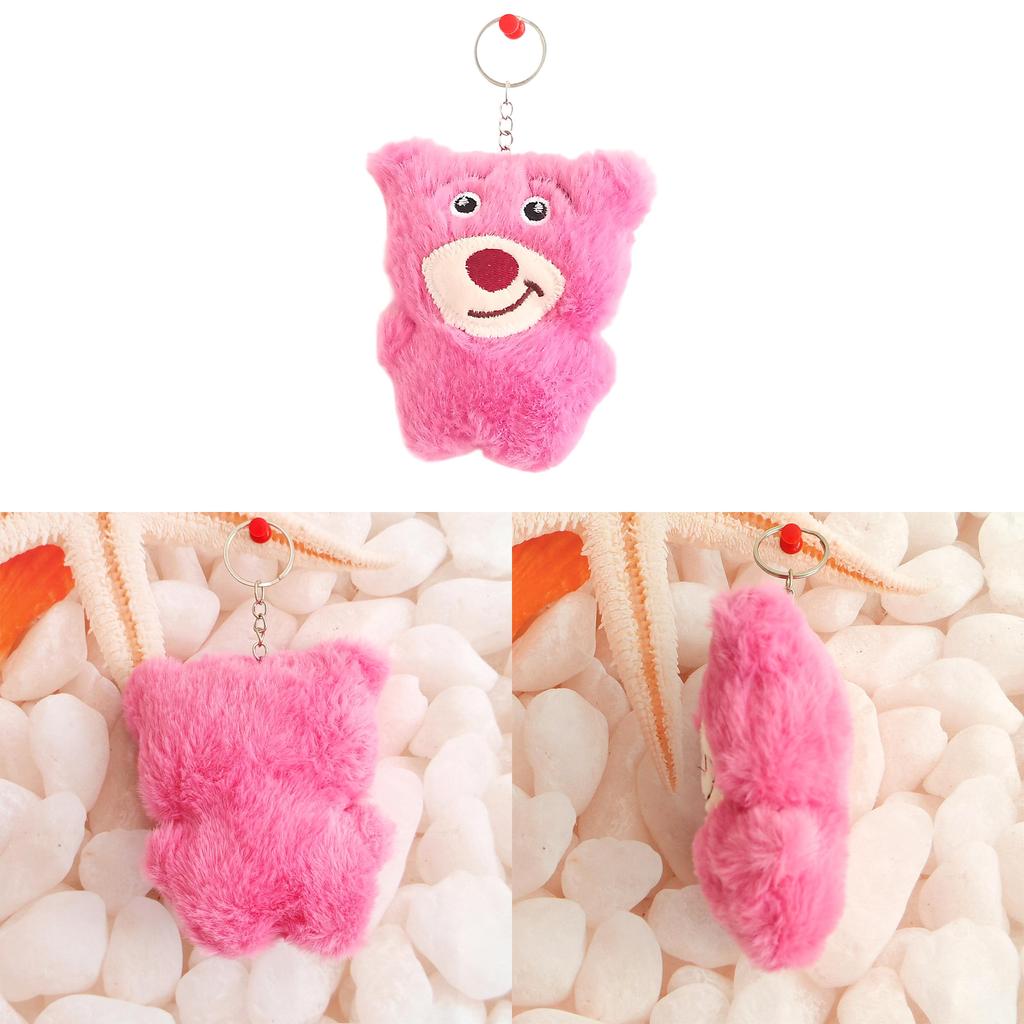 Lotso Keychain Plush Toy Stuffed Doll Bag Pendant Decoration Gift For Kids