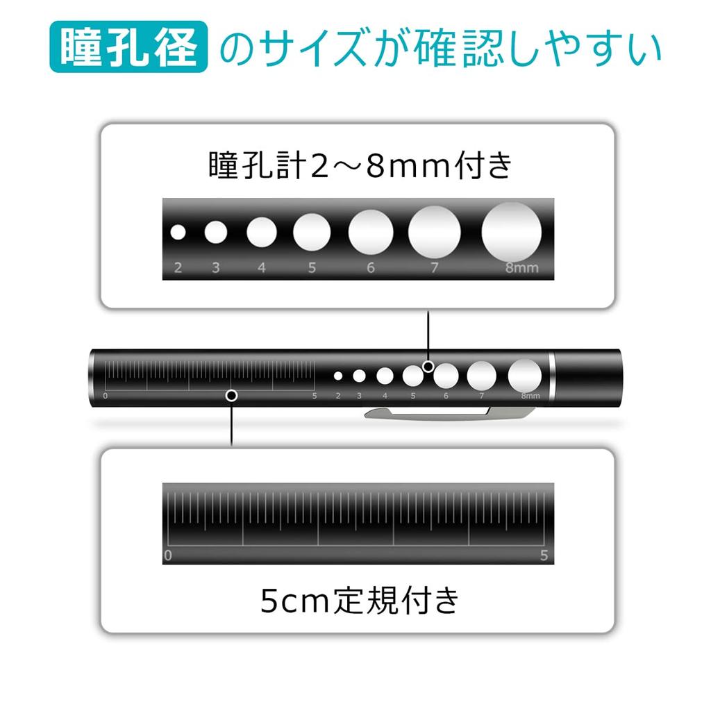 MEDIKEN USB Легкий в использовании с футляром для хранения для домашнего использования Карманный фонарик, Теплый/Белый светодиод, Перезаряжаемый, Легкий, Использование, Прочный, Клипса, Компактный, Легкий,