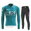 Комплект осенней велосипедной формы Ineos Grenadier Ropa Ciclismo Весенняя с длинным рукавом Велосипедная одежда MTB Велосипед Майка Велосипед Велосипедные шорты