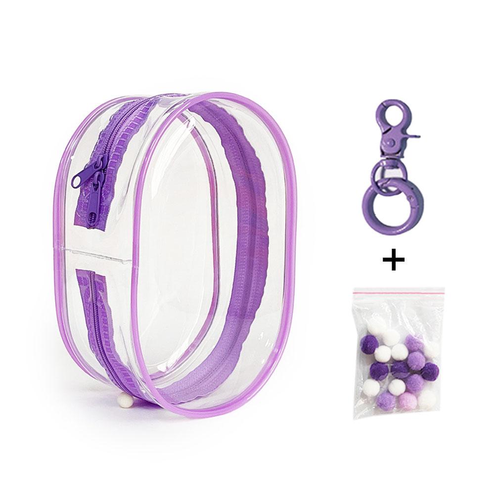 Коробка-сюрприз Чехол для хранения Аниме Украшения Органайзер для коробок-сюрпризов Квадратная Сумка для демонстрации плюшевых кукол с брелоком