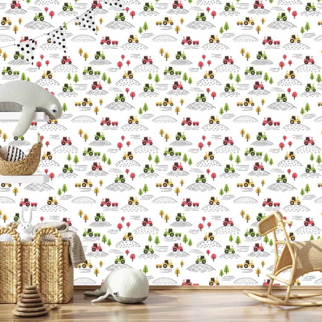 Vehicle Theme Wallpaper for Living Room and Bedroom 50x1000