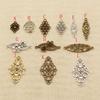 10 Pieces Flower Jewelry Findings Initial Charms Findings For Diy Jewelry HJ221