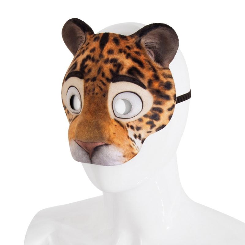 Мультяшные маски животных для детей ролевые игры мягкий ЭВА регулируемый эластичный ремешок безопасный аксессуар для костюма Хэллоуин школьные выступления