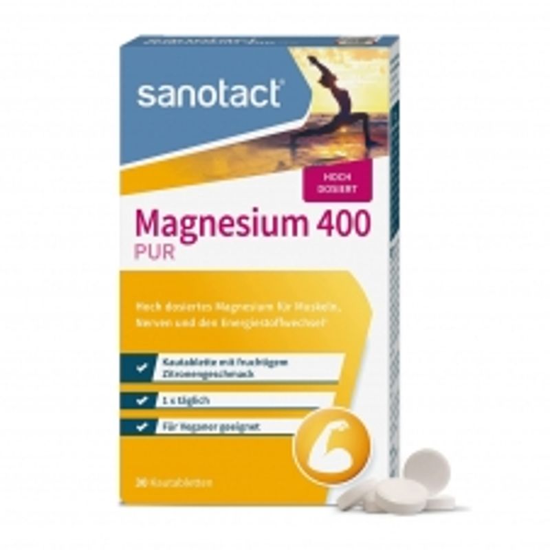 Zanotact (BioLabo) Жевательные таблетки с магнием 30