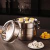 Lianchuang 3-Layer Stainless Steel Steamer Pot