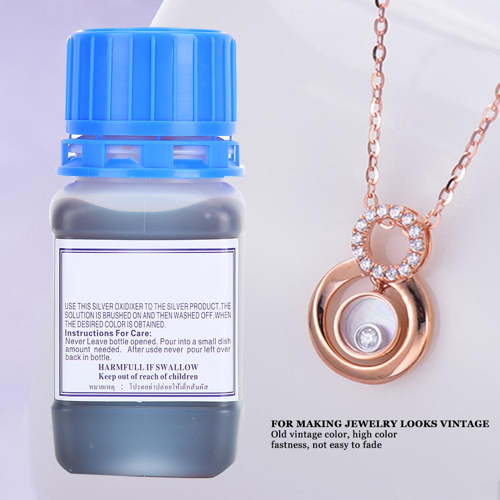 Старый винтажный краситель для краски, жидкий перекрашивающий окислительный пигмент для самостоятельного изготовления ювелирных изделий